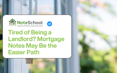 Tired of Being a Landlord? Why Mortgage Notes May Be the Easier Path