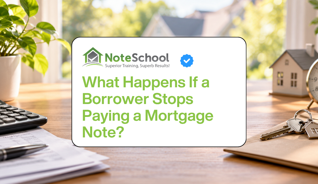 What Happens If a Borrower Stops Paying a Mortgage Note?
